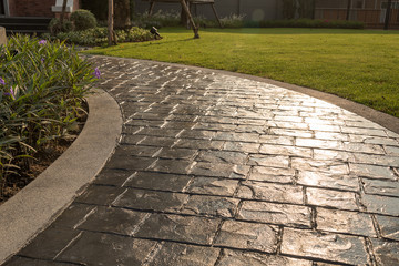 Stamped Concrete Adds to a Home’s Resale Value